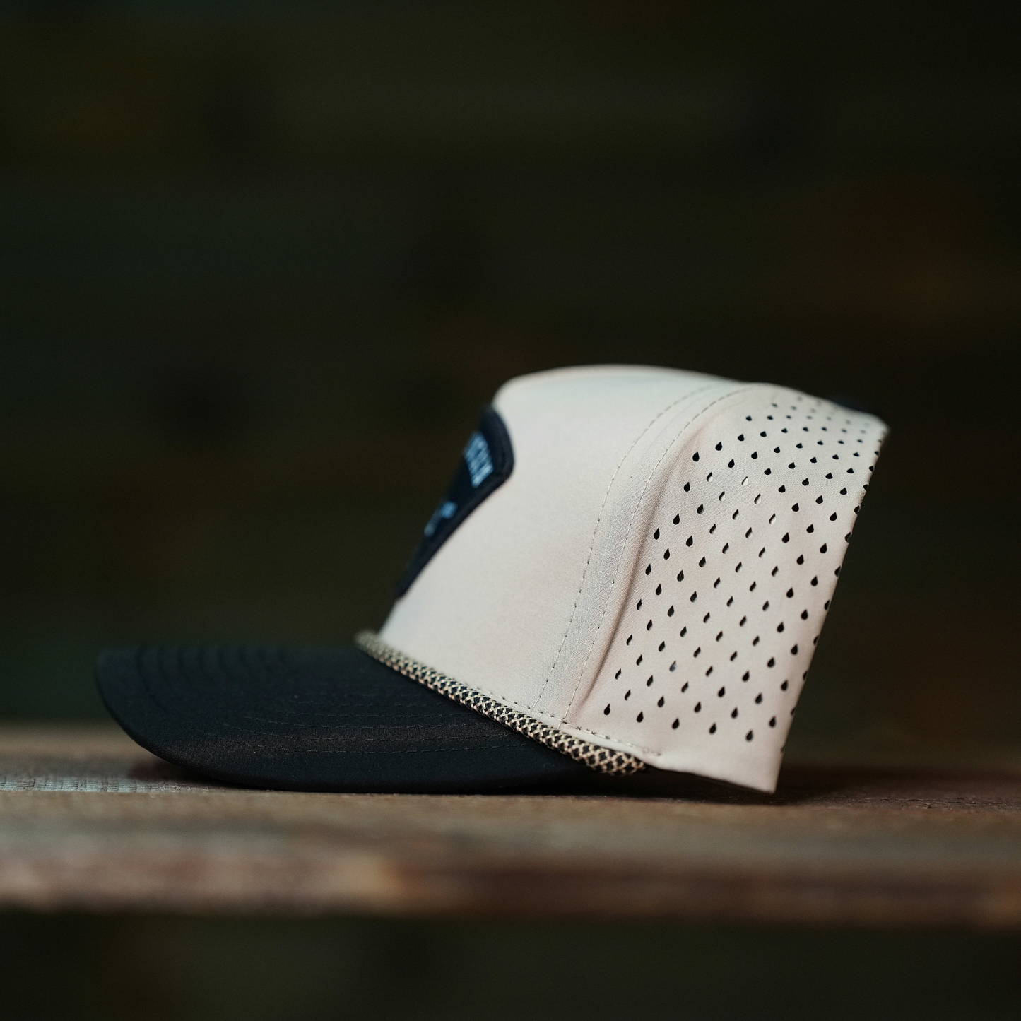5 Panel Rope Hat (Tan/Black)